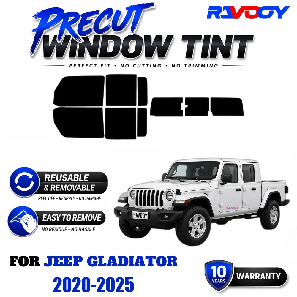 RAVOOY Precut Window Tint, Reu - đánh giá và giá Air Bubble Remover
