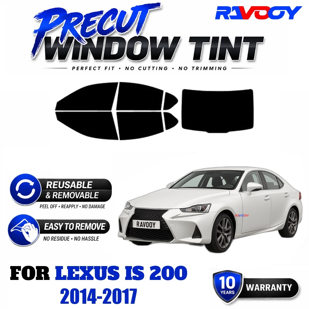 RAVOOY Precut Window Tint, Reu - đánh giá và giá Air Bubble Remover