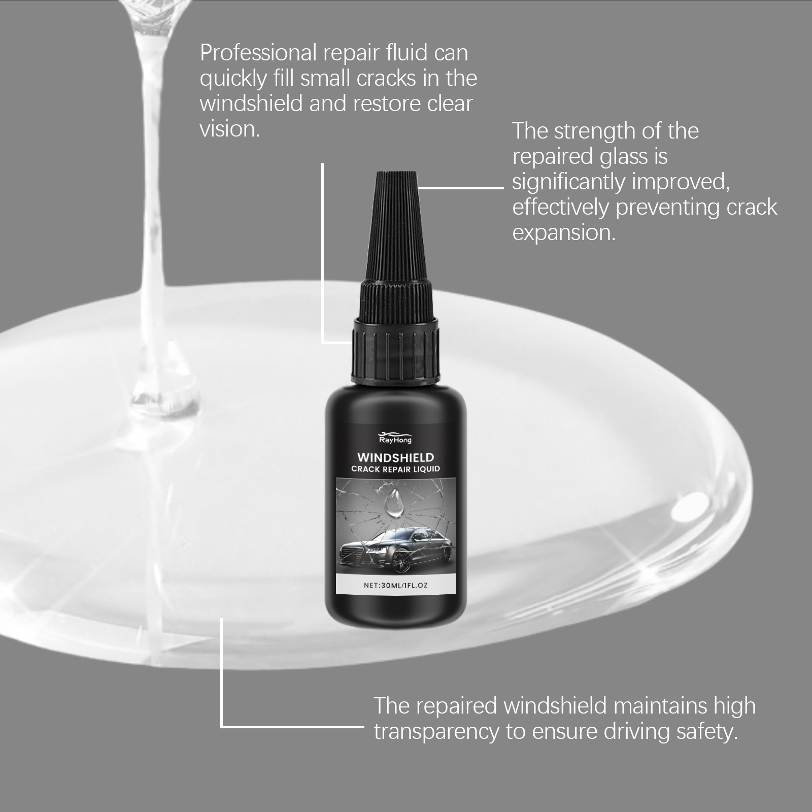 Windshield Repair Kit Quick Cu - đánh giá và giá Liquid Uv Glue Kit