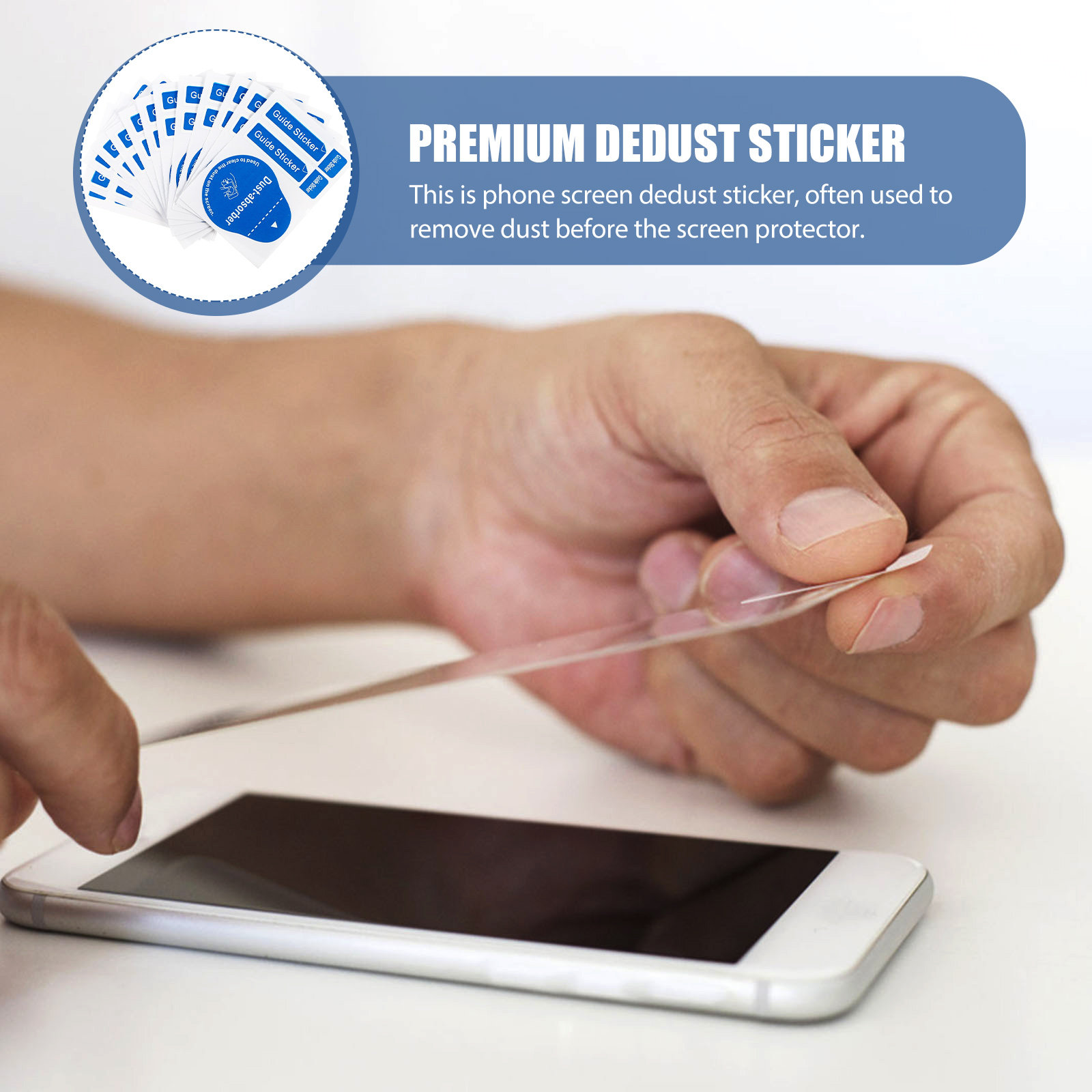 200Pcs Dedust Sticker for Phon - đánh giá và giá Dust Removal Sticker