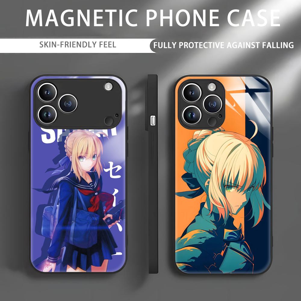 Anime Fate S-Saber Phone Case  - đánh giá và giá Apple Iphone 15 Pro Max