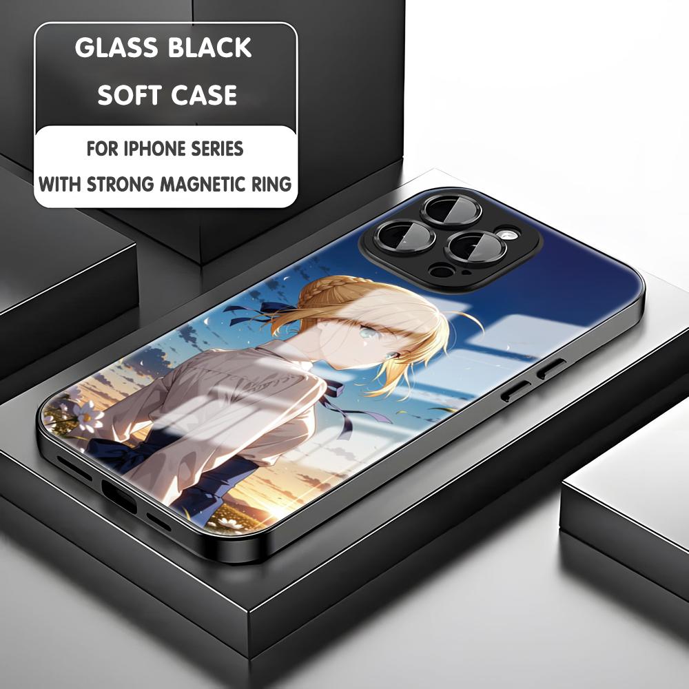 Anime Fate S-Saber Phone Case  - đánh giá và giá Apple Iphone 15 Pro Max