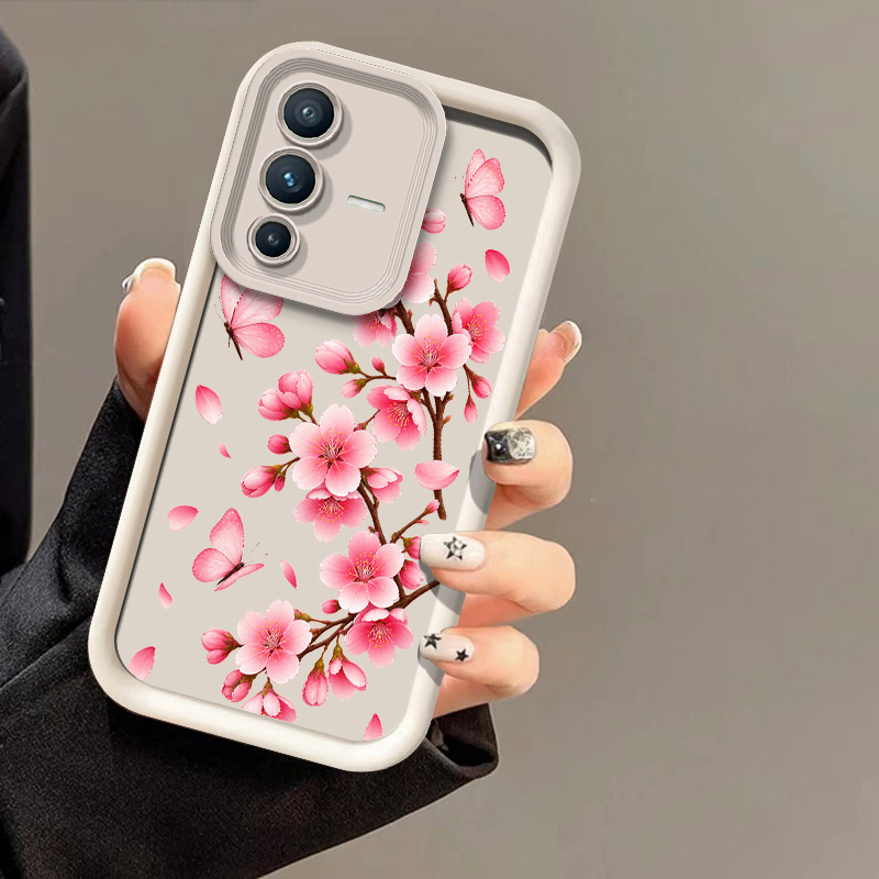 Pink Cherry Blossom Print Phon - đánh giá và giá Vivo V40